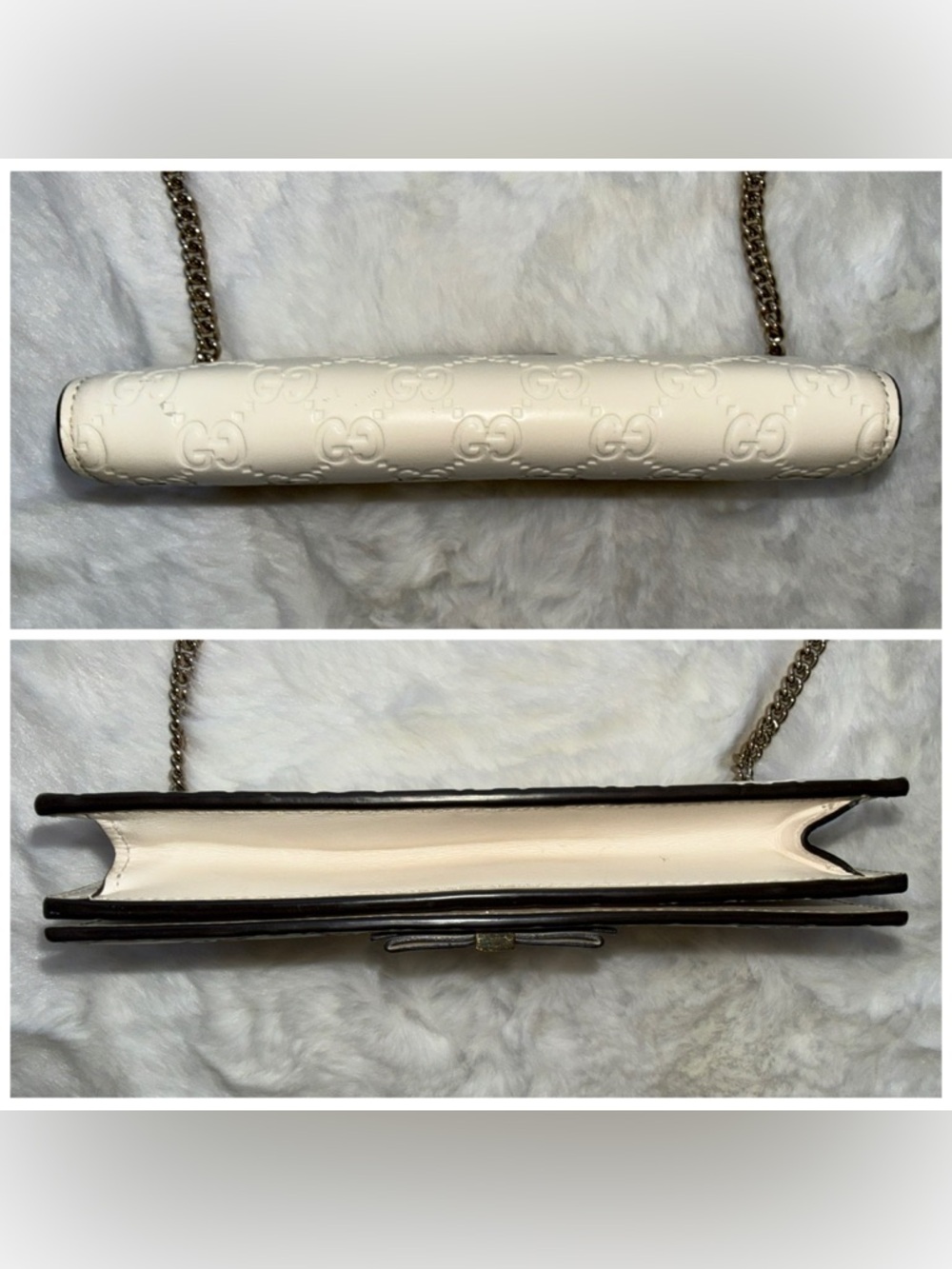 Gucci Guccissima Leather Wallet on a Chain - Picture 5 of 16